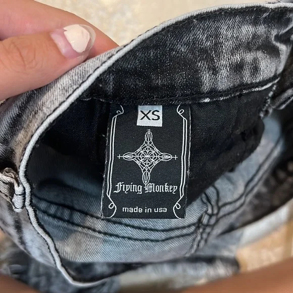 Flying Monkey Jean Shorts - Picture 4 of 8